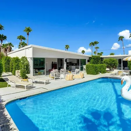 Palm Springs Luxury Home With Pool And Next To Downtown & Airport-2